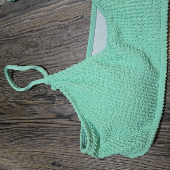 SHEIN Mint Green Bikini Top - Picture 7 of 13